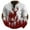 Red, variant on Telankuip Zipper up Christmas Sweatshirts for Men Fashion Xmas Graphic Print Full Zip Sweatshirt Jackets Long Sleeve Patch Stand Collar Loose Fall Winter Warm Pullover Tops Red XL