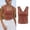 A, variant on Women's Tanks Knitted Casual Minimalist Tank Vest with Suspender- Design for External Wear Black L