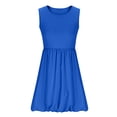 thumbnail image 3 of Vestido de Manga Larga una Línea para las Mujeres Elástico Twirly Patinador Escuela Vestido de Recital para la Niña Vestido de Manga Larga, 3 of 6