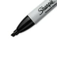 thumbnail image 3 of Sharpie Permanent Markers, Chisel Tip, Black, 4 Count, 3 of 7