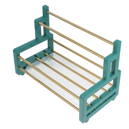 

Double-deck Rack Draining Bowl Rack Sponge Storage Shelf Dish Cloth Holder Kitchen Storage Rack1Pc Double-deck Draining Storage Rack Kitchen Storage Shelf Sponge Holder