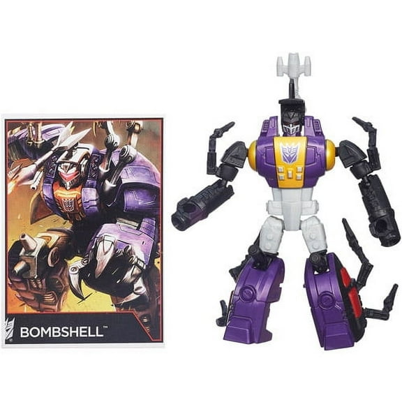 Transformers Generations Legends Class Insecticon Bombshell Figure