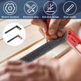 thumbnail image 5 of PinesC Multi-Angle Measuring Ruler,2024 New Multi-Angle Measuring Ruler, Universal Combination Angle, 45/90 Degree Multifunctional Gauge Right Angle Ruler for Precise Measuring, Drawing (Black), 5 of 5