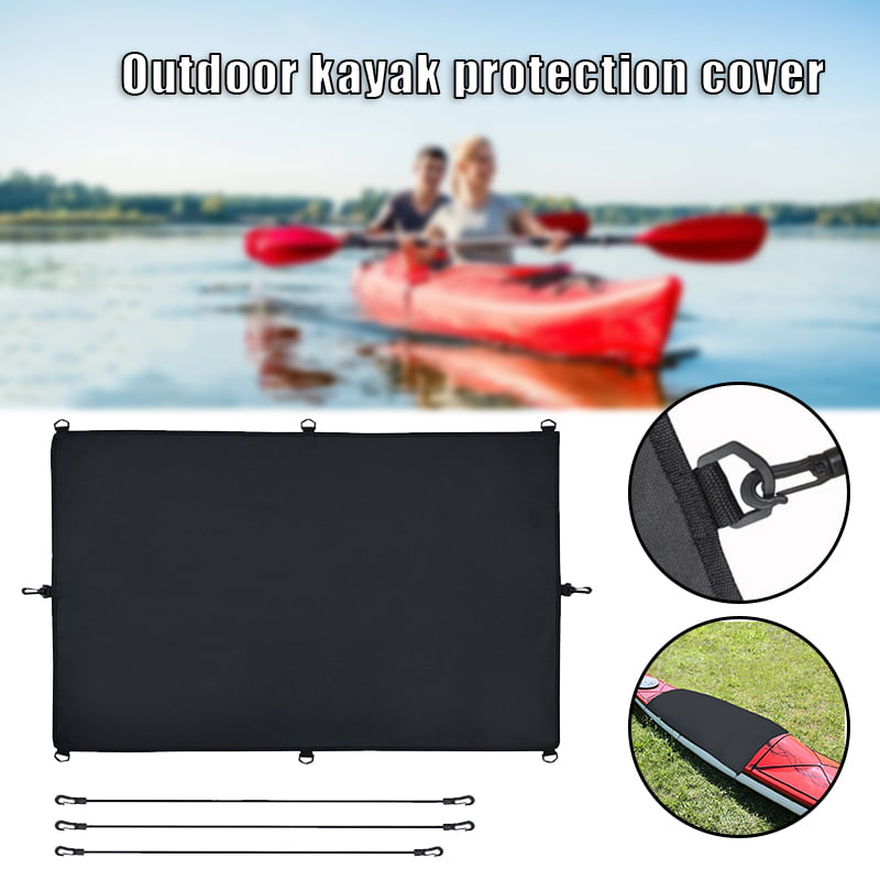 Professional Universal Kayak Cover Canoe Boat Waterproof Shelter UV Resistant 