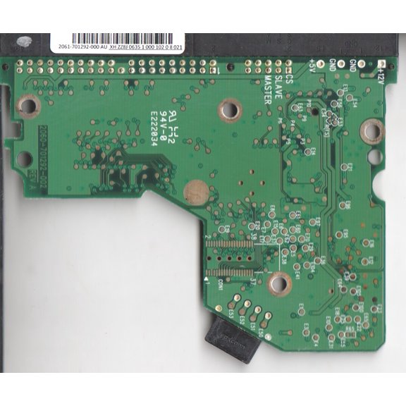 WD800BB-56JKC0, 2061-701292-000 AU, WD SATA 3.5 PCB