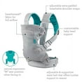 thumbnail image 4 of Infantino Flip 4-in-1 Convertible Light & Airy Baby Carrier, 4-Position, 8-32lb, White, 4 of 11