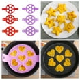 thumbnail image 4 of Labymos Silicone Non Stick Pancake Maker Egg Ring Cooking Tool for Frying Muffin Pancake or, 4 of 8