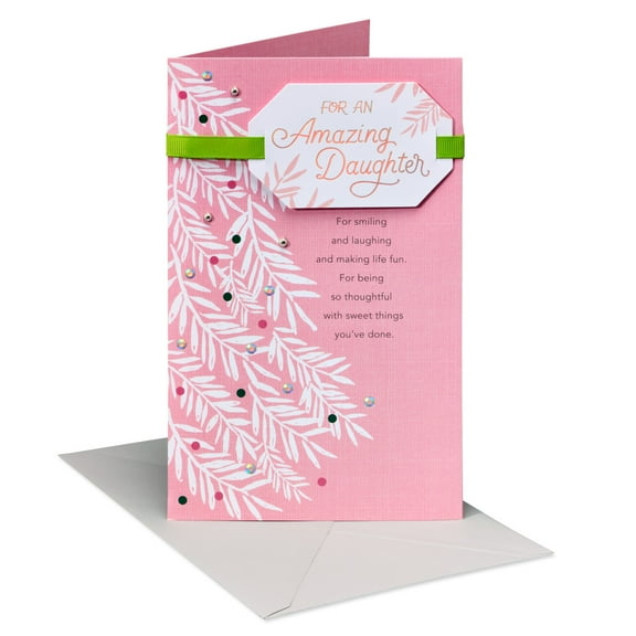 American Greetings Christmas Card for Daughter (Making Life Fun)