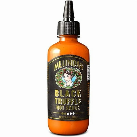 Melinda’s Black Truffle Hot Sauce, 12 oz, 1 Pack