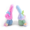 thumbnail image 6 of EFINNY Easter Bunny Gnomes Decor Spring Gifts Set of 2 Girl Room Decor Nordic Swedish Nisse Scandinavian Tomte Elf Dwarf Home Household Ornaments, 6 of 8