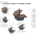 thumbnail image 5 of D´BEBÉ - Carriola Travel System Aventura - Carriola Multincional de Manubrio Reversible - Ideal para Bebés Recién Nacidos y hasta los 4 años - Incluye Portabebé - Color Khaki, 5 of 5