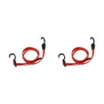 thumbnail image 4 of Baohd 1/2/3/5 Sangle de Chargement à Haute Résistance - Fiable et Résistant à l'Abrasion pour Sécuriser les Objets de Valeur Bagages Durables Réfléchissant Rouge 120cm 2PCS, 4 of 6