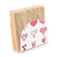 thumbnail image 2 of Doole Valentine's Day Design Thick U Shape Acrylic Napkin Holder Non Slip Space Saving for Kitchen, 2 of 9