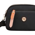 thumbnail image 2 of Bolsa bandolera para mujer de hombro a la moda Elegante Simple Casual para el trabajo (Negro) Tmvgtek Para Estrenar, 2 of 9