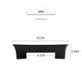 thumbnail image 3 of Real Bright Soft Car Interior Carbon Fiber Sticker DecorationCarbon Fiber Central Console Panel Cover For Lexus IS250 IS350 2013-2017Auto Car Protection Interior Accessories, 3 of 8