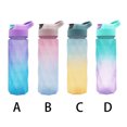 thumbnail image 2 of Wosthever Botella de agua de 600ml, vaso portátil para beber con asa, hervidor reutilizable para trabajo al aire libre, vasos de viaje, degradado azul y Type2 NO2 Wosthever HA064978-03, 2 of 6