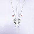 thumbnail image 3 of Pendentif Coeur Papillon Collier, 3 of 6