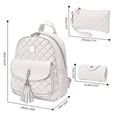 thumbnail image 2 of Women's Small Elegant Leather Backpack - 3 In 1 Handbag Modern Backpack, 2 of 5