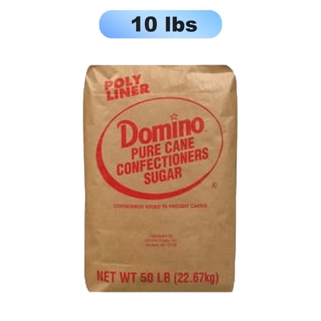 DOMINO - 10x Powdered Sugar - Fine and Sweet, Perfect for Baking, 10 lb