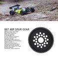 thumbnail image 3 of RC Spur Gear, Vitesse Élevée Spur Gear 06M Métal Acier 71T 51667 pour TA08 XV02, 3 of 7