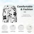 thumbnail image 5 of Sigee Cute Cow and Milk Stains Print Mens Swim Trunks with Compression Liner Quick Dry Swim Stretch Beach Shorts with Pockets,S-3XL, 5 of 7