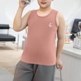 thumbnail image 5 of NAISIBABY Boys Cotton Tank Tops, Sleeveless Ultra-Soft Crewneck Kids Summer Undershirts Brown 11T, 5 of 6