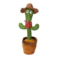 thumbnail image 1 of Cactus bailarín, juguete de cactus que habla repite lo que dices Sincero Hogar, 1 of 5