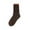Coffee, variant on Fgnfyis Fashionable Autumn and Winter Women's Boot Socks Winter Solid Color Thick Warm Socks Comfortable Boat Socks Christmas Khaki One Size