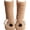 Coffee color, variant on Coral Fleece Fluffy Floor Socks White Non-Slip Warm Slipper Socks for Women Winter