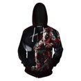 thumbnail image 2 of Adult Zipper Sweatshirt Role Playing Clothes Stage Performance Clothes Sports Fitness Clothes, 2 of 5