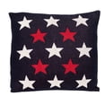 thumbnail image 7 of Parkland Collection 20x20" Stars Cotton Throw Pillow in Navy Blue/Red, 7 of 7