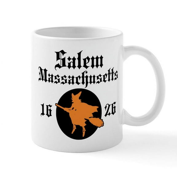 CafePress - Salem Massachusetts Mug - 11 oz Ceramic Mug - Novelty Coffee Tea Cup