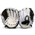 thumbnail image 2 of Franklin Sports Fastpitch Pro Softball Glove, 11 in, White/Gold, Right Hand Throw, 2 of 8
