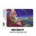 thumbnail image 3 of Christmas Holiday Santa Claus Night Sleigh Ride Home Business Office Sign, 3 of 7