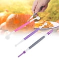 thumbnail image 4 of JUEGO DE HERRAMENTAS DURADERAS para decoración de pasteles, 3 piezas, cortador para taltar pasteles con patrones de flores, suministros de cocina resistentes a altas a altas, 4 of 7