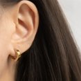 thumbnail image 2 of Pendientes de clip de oreja sin perforar para hombres y mujeres, pendientes de acero inoxidable con clip de hueso de oreja, joyería, 2 of 6