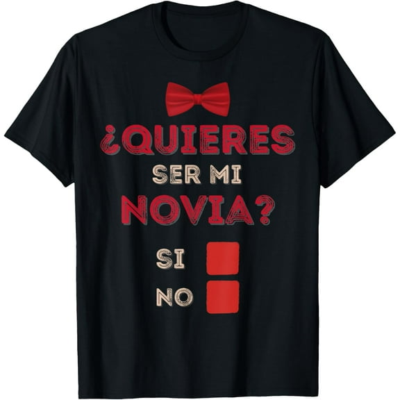 Quieres ser mi novia Propuesta petecion de Noviazgo Pareja T-Shirt