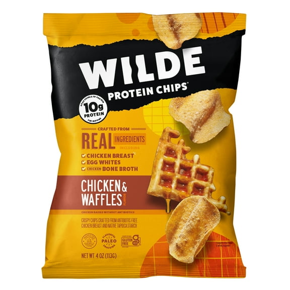 WILDE Protein Chips Chicken & Waffles 4.0oz