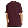 thumbnail image 2 of Yellow Rooster Youth Core Blend Little Boys T-Shirts Athletic Maroon L, 2 of 5