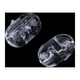 thumbnail image 5 of 100/200 cuentas de pesca ovaladas transparentes con doble agujero para señuelo 4.7 x 6 mm 100 piezas, 5 of 9