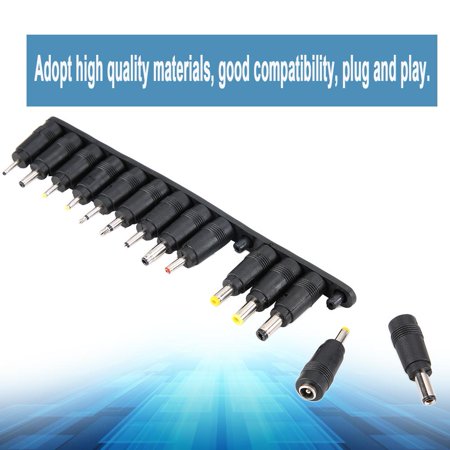 

Octpeak Notebook Power Adapter 28PCS DC 5.5MM Universal Multifunctional Notebook Laptop Power Supply Charger Adapter Connector