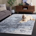 thumbnail image 3 of Safavieh Mirage Cathleen Abstract Area Rug, Blue/Ivory, 6' x 9', 3 of 12