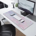 thumbnail image 3 of 'Stay Positive' Golden Mousepad: Large, Non-Slip Rubber Base - Stitched Edges, Waterproof - Essential Desk Mat for Gaming, Office or Home Workspace, 3 of 7