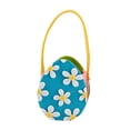 thumbnail image 1 of Bolsa de regalo de flores de Pascua, bolsita linda para festivales, portátil, para niños y niñas, huevos de Pascua Azul, 1 of 9