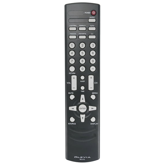 RC-LTL Remote for Olevia TV 342I 332H 527V 532H 432V 437V 442V 427V 226-T11 226V