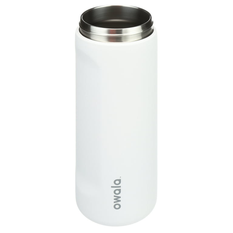 Owala FreeSip Stainless Steel Water Bottle - Shy Marshmallow White, 24 oz -  Fry's Food Stores