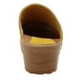 thumbnail image 5 of BJORK Wooden Open Back Clog Grip Sole (Mustard, EU-39), 5 of 9