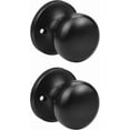thumbnail image 1 of Matte Door Knob Passage Function Passage Door Knob for Hall and Closet Door Lockset NonLocking Round Ball Doorknob Colonial Style Door Handle Knob Left and Right Open, 1 of 7