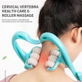 thumbnail image 5 of WSBDENLK Rollback and Cervical Massager Neck Clamping Massage Tool Six Wheel Neck Kneading Massager Manual Multifunctional Household Massager, 5 of 9