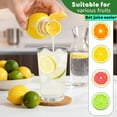 thumbnail image 5 of YOSUOPOC 2-Pack Lemon Squeezer, BPA-Free Citrus Juicer with Lid, Handheld Lime Press for Cocktails, 5 of 7